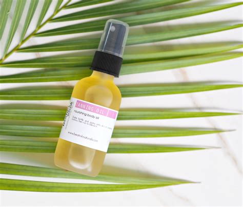 Organic Tanning Oils .